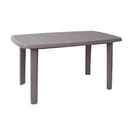 Τραπέζι Εξωτερικού Χώρου Woodwell Πλαστικό 140x80  cm - Μπεζ
