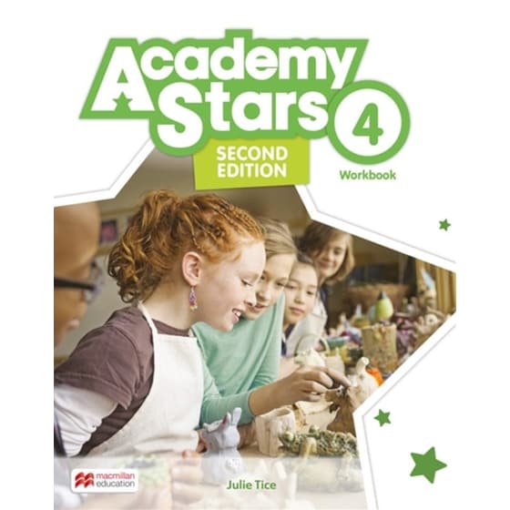Academy Stars 4 Workbook (+ Digital Workbook) (A1-A2) image 0