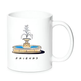Κούπα Friends Κεραμική 330 ml - Λευκό