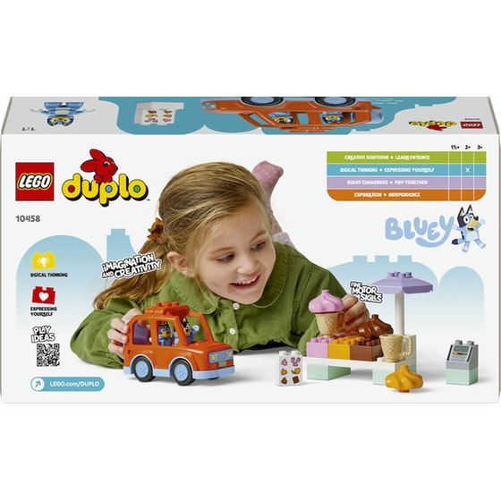 LEGO® DUPLO® Bluey Βόλτα για Παγωτό με τη Μπλούι (10458) image 8