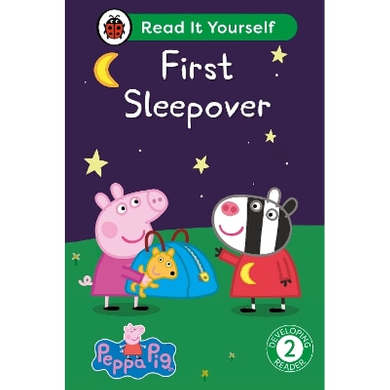 Peppa Pig First Sleepover: Read It Yourself - Level 2 Developing Reader image 0