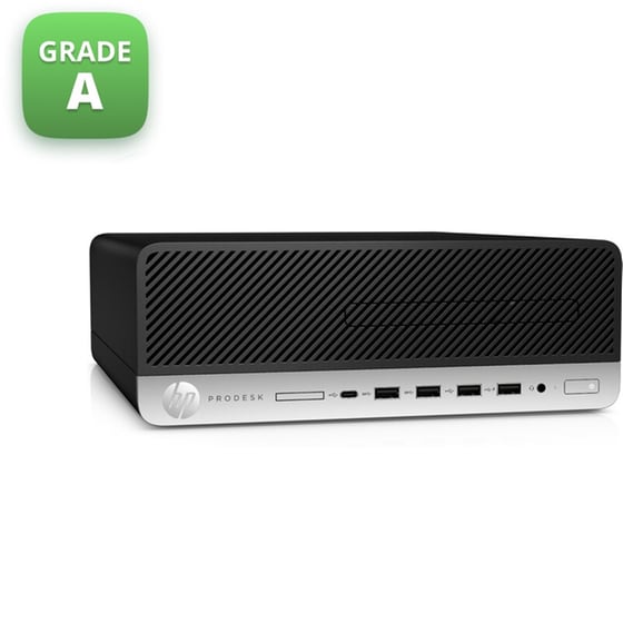 Refurbished Desktop HP ProDesk 600 G3 SFF (Core i3-7100/8GB/240GB SSD/HD Graphics 630/Win10Pro) | Grade A image 1