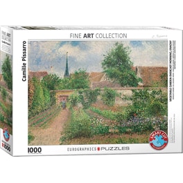Παζλ Eurographics Camille Pissarro: Vegetable Garden Overcast Morning Eragny (1000 Κομμάτια)