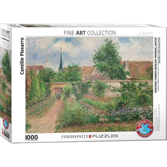 Παζλ Eurographics Camille Pissarro: Vegetable Garden Overcast Morning Eragny (1000 Κομμάτια) image 0