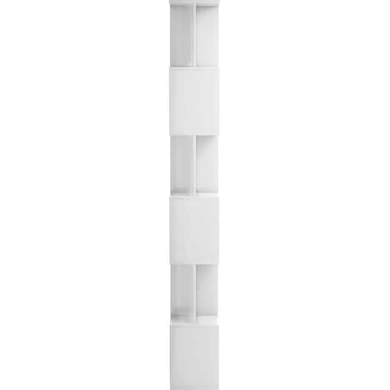 Βιβλιοθήκη VidaXL από Μοριοσανίδα 80x24x192 cm - Λευκό image 5