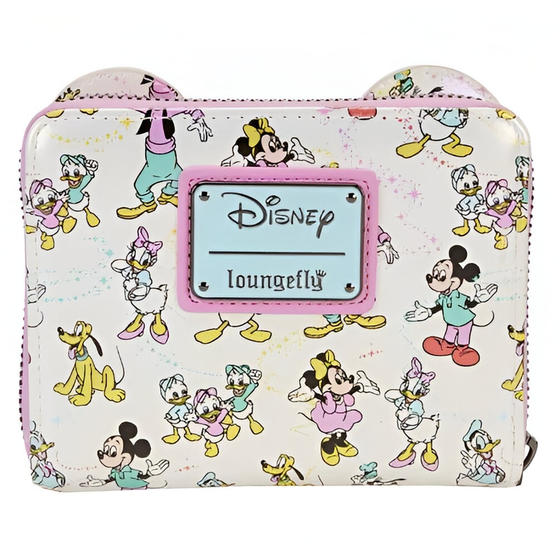 LOUNGEFLY Πορτοφόλι Loungefly Disney Mickey And Mouse All Over Print - Πολύχρωμο