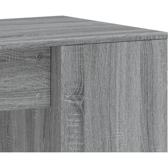Γραφείο VidaXL από Επεξεργασμένο Ξύλο 102x50x75 cm - Γκρι Sonoma image 5