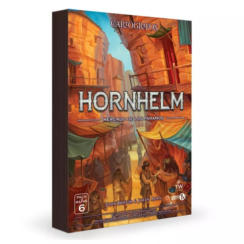 Cartographers – Map Pack: Hornhelm Market Επέκταση (THUNDERWORKS GAMES)