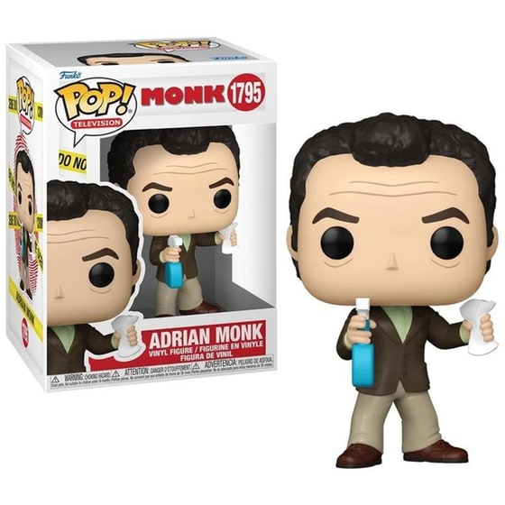 Funko Pop! Television: Monk - Adrian Monk #1795 Vinyl Figure image 0