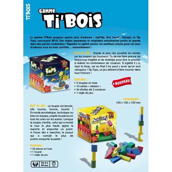 Επιτραπέζιο Παιχνίδι Bioviva Tip Tops image 5