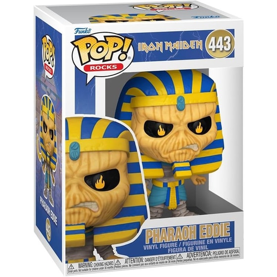 Funko Pop! Rocks - Iron Maiden - Pharaoh Eddie #443 image 2