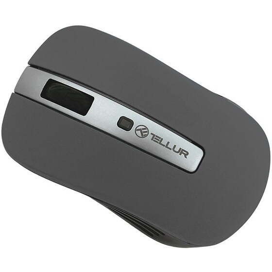 Tellur LED Ασύρματο Ποντίκι Dark Grey image 2