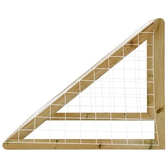 Vidaxl Τέρμα Ποδοσφαίρου Με Δίχτυ 160x100x80 Εκ. Εμποτισμ. Ξύλο Πεύκου image 3