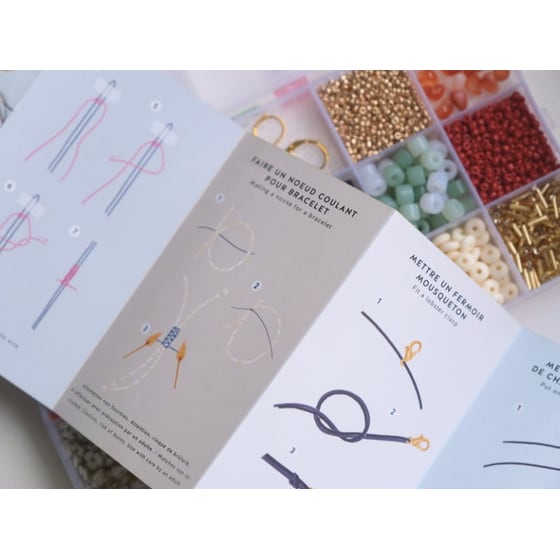 Σετ Δημιουργίας Κατασκευής Κοσμημάτων La Petite Epicerie Maxi Matcha Box με 20 Θήκες image 1