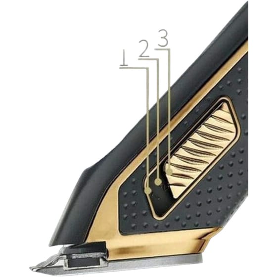 Επαγγελματική Κουρευτική Μηχανή KEMEI KM-6366 με 3 Χτενάκια Επαναφορτιζόμενη Μαύρη image 4