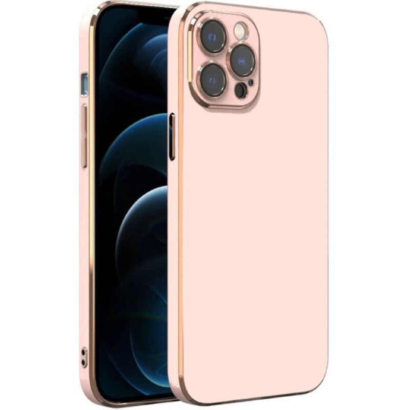 Θήκη Apple iPhone 12 Pro - Bodycell Gold Plated - Pink