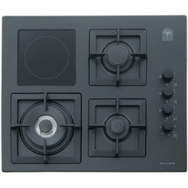 LA GERMANIA P633LVLAGNE (GPL) 60 cm Μαύρο Εστία Μεικτή Υγραερίου Αυτόνομη