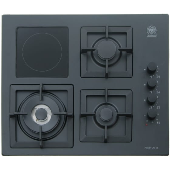 LA GERMANIA P633LVLAGNE (GPL) 60 cm Μαύρο Εστία Μεικτή Υγραερίου Αυτόνομη image 0