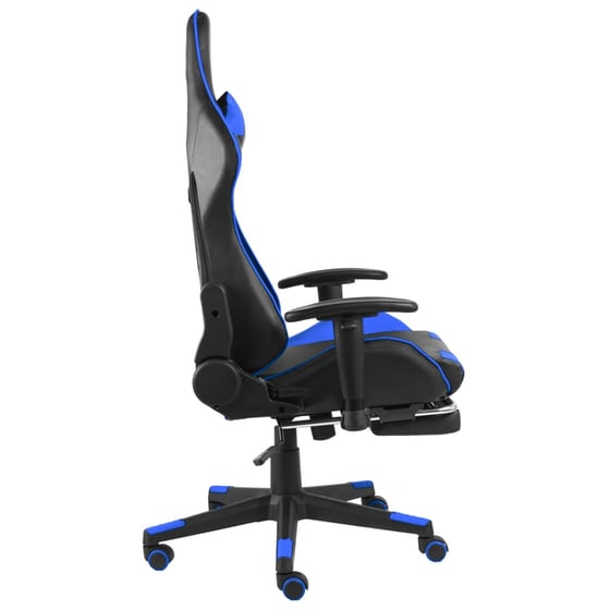 Gaming Καρέκλα Γραφείου VIDAXL 20496 από PVC - Μπλε image 2