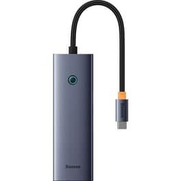 Baseus UltraJoy USB Hub 4 σε 1 USB-C - Ανθρακί
