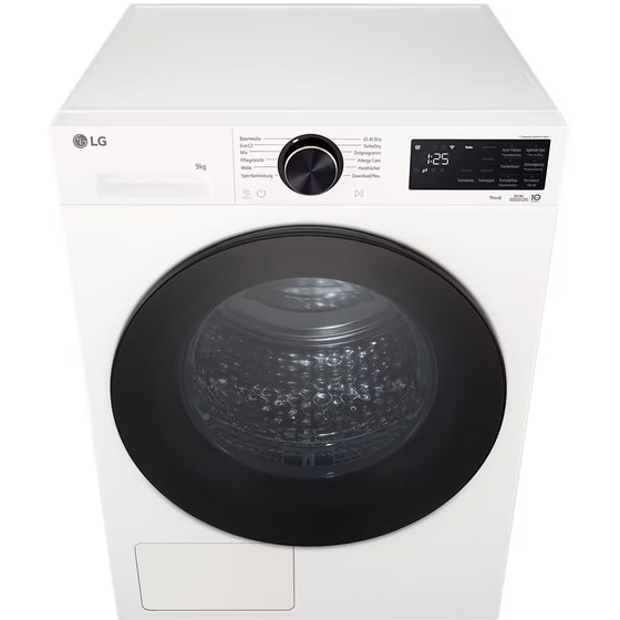 LG RHX5009TWB WH 9 kg με Αντλία Θερμότητας Λευκό Στεγνωτήριο Ρούχων image 3