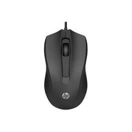 HP 100 Ενσύρματο Ποντίκι Μαύρο