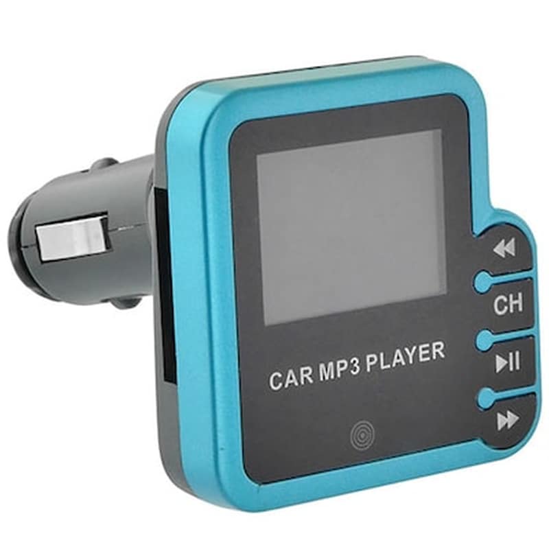 Lamtech Digital Fm Trasmitter With Remote Control Blue Lam020281