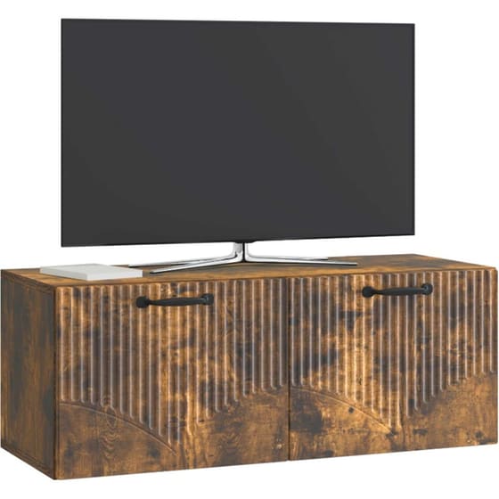 Επιτοίχιο Έπιπλο Τηλεόρασης VidaXL 78.5x31x30 cm - Λευκό image 1
