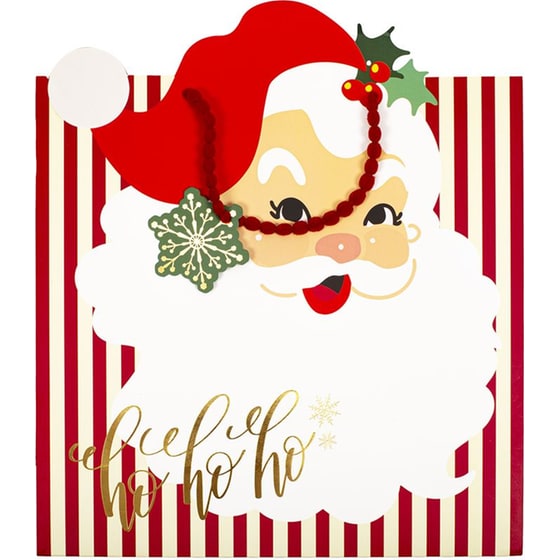 Τσάντα Δώρου Tri-Coastal Large Xmas Santa image 2