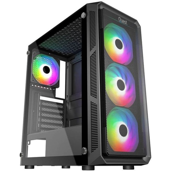 Desktop Quest (Ryzen 5-5500/16GB/500GB SSD/GeForce RTX 3050/Win11Home) image 0