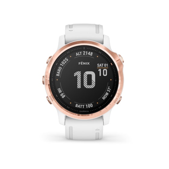 Smartwatch Garmin Fenix 6S Pro 42mm Ροζ/Λευκό image 0