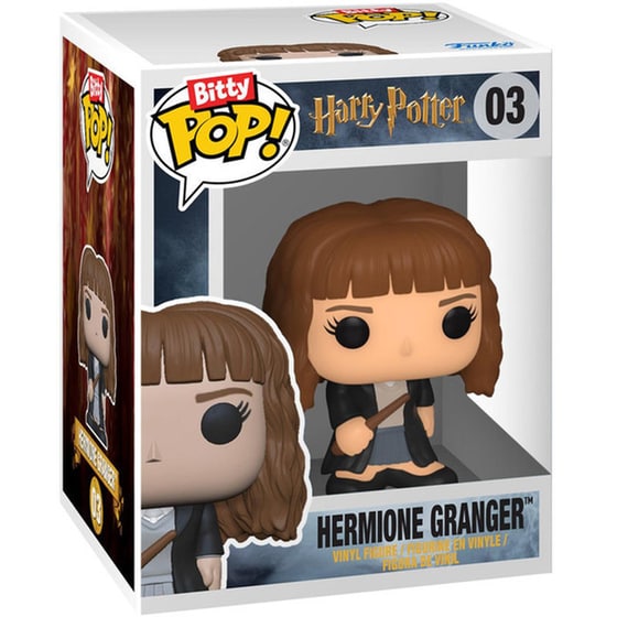 Funko Bitty Pop! - Harry Potter - Ron Weasley, Hermione Granger, Garrick Ollivander, Harry Potter, Bitty Ride Hogwarts Express, & Bitty Town Garrick Ollivander's Wand Shop image 1