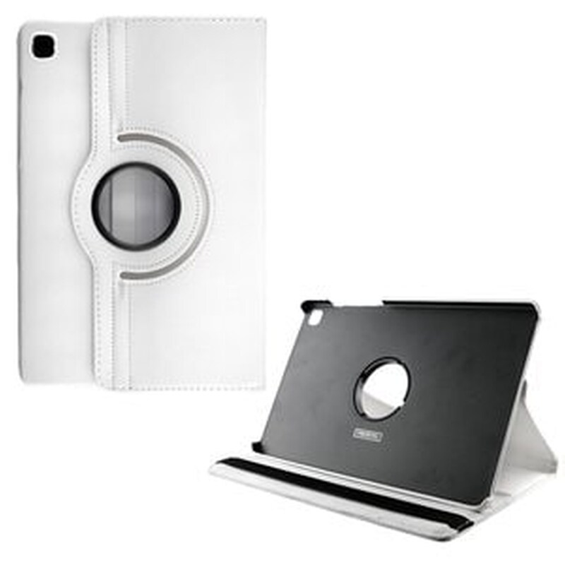 Volte-tel Θηκη Samsung P610/p615 Tab S6 Lite 10.4 Leather Book Rotating Stand White