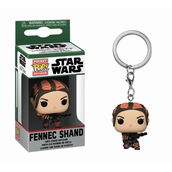 Funko Pocket Pop! Keychain - Star Wars - Book Of Boba Fett - Fennec Shand image 0