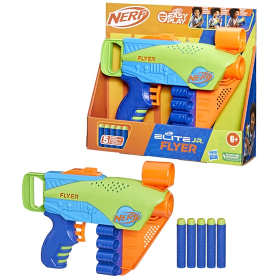 Εκτοξευτήρας Hasbro Nerf Easy Play Elite JR Flyer (F6751) image 1