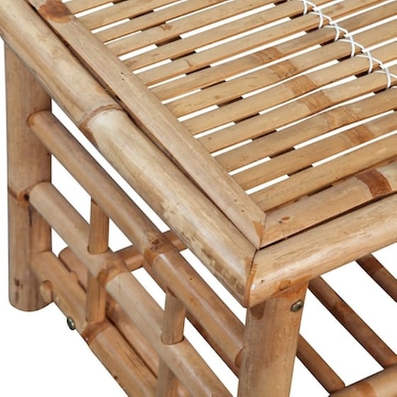 Τραπεζάκι Σαλονιού VidaXL από Μπαμπού 90x50x45cm - Καφέ image 2