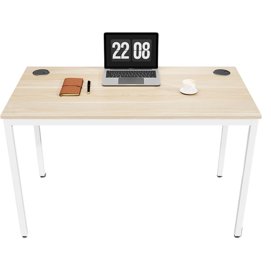 Γραφείο Μελέτης Eureka Ergonomic από Μοριοσανίδα 120x60cm - Μπεζ image 2