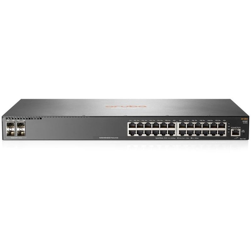 HP - E HPE Aruba 2930F Network Switch Managed L2 24G 4 SFP+ (JL253A)