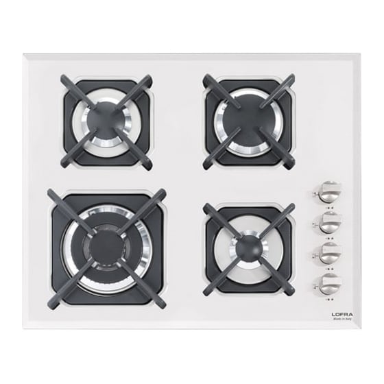 LOFRA HGB 6HO GC00 60 cm Λευκό Εστία Αερίου image 0