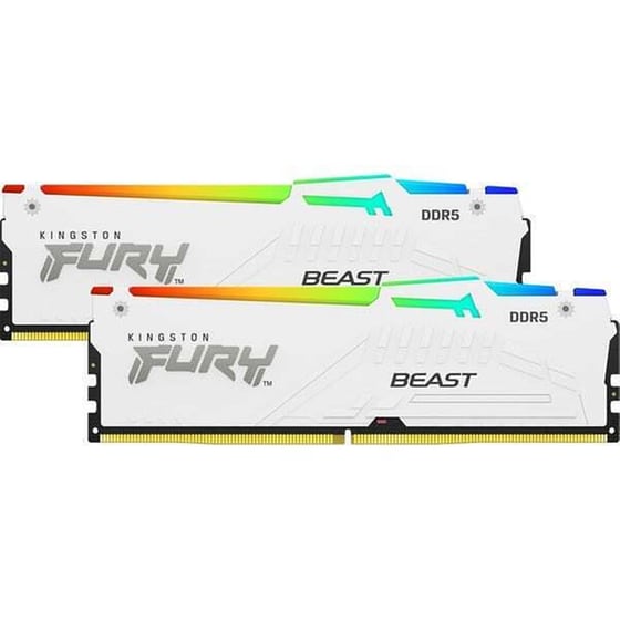 Μνήμη Ram Kingston Fury Beast RGB DDR5 6400 MHz (2x32GB) image 0