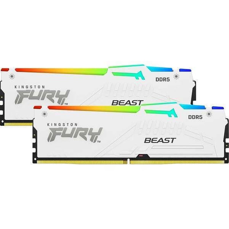 Μνήμη Ram Kingston Fury Beast RGB DDR5 6400 MHz (2x32GB)
