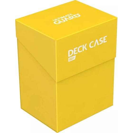 Ultimate Guard Deck Case 80+ Standard Size Yellow image 0