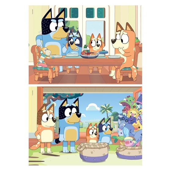 Παιδικό Παζλ Clementoni Super Color Bluey (2x20 Κομμάτια) image 1