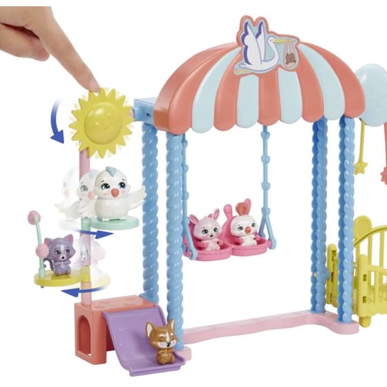 Κούκλα Mattel Enchantimals Baby BFFS - Παιδικός Σταθμός (HLH23) image 5