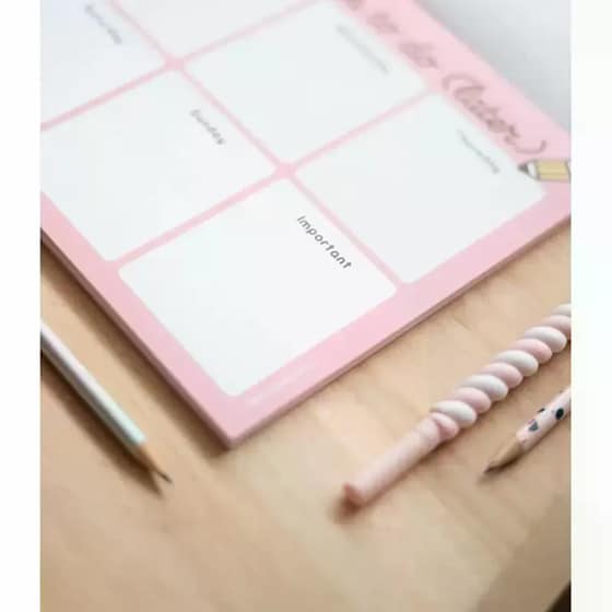 Εβδομαδιαίο Πλάνο Μπλοκ A4 21χ29 Εκ. Pusheen Rose Collection image 2