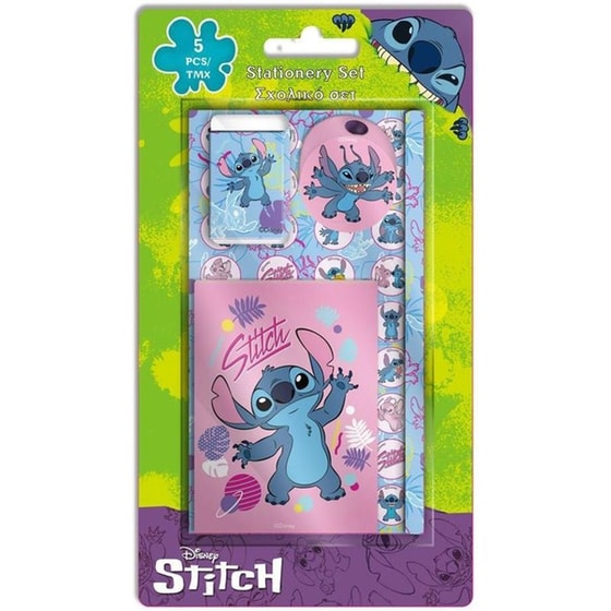 Σετ Γραφής Διακάκης Lilo & Stitch (5 Τεμάχια) image 0