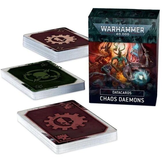 Warhammer 40000 - Datacards: Chaos Daemons image 0