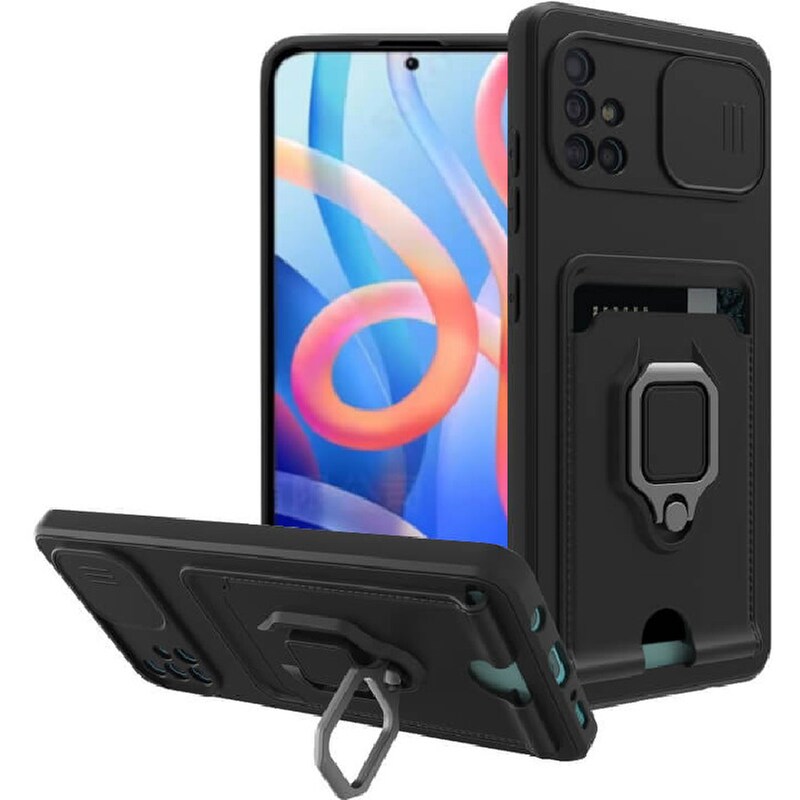 BODYCELL Θήκη Samsung Galaxy A51 - Bodycell Multifunction - Μαύρο