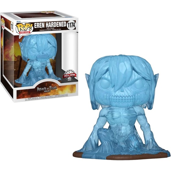 Funko Pop! Animation - Attack on Titan - Eren Hardened #1174 image 1