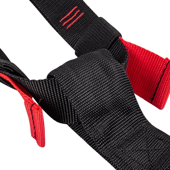 Ιμάντες Γυμναστικής Insportline Suspension Multitrainer Xs 20605 - Μαύρο/Κόκκινο image 4
